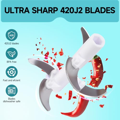 Manual Food Processor Vegetable Chopper