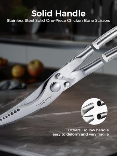 Poultry Shears (Silver-full Steel)