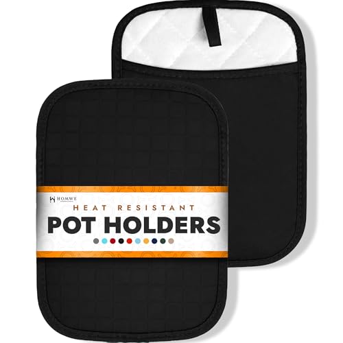 Silicone Kitchen Pot Holders with Pockets (2 Count)