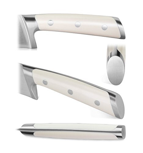 S1 Series 59700 German Steel Forged Bread Knife (8-inch Bread Knife / White)