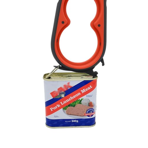 Jar Opener & Bottle Opener for Weak Hands (Black and Red)