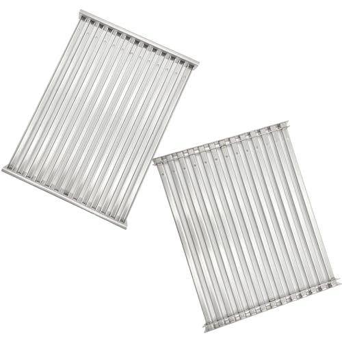 S375 Stainless Steel Cooking Grid Grates Replacement Parts for TEC Patio II and Sterling II Gas Grill (14.75 x 12.75 inch)