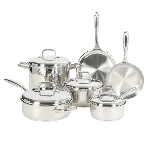Platinum Sedwick 10 (Stainless (Sedwick) / 10-Piece Cookware Set)