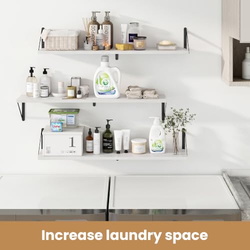 Floating Book Shelves for Wall