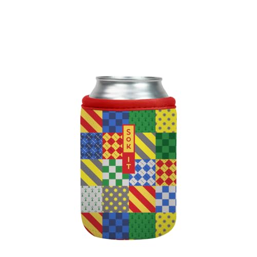 CanSok Sleeve for Beer & Soda Insulated Neoprene Cover (House Rules / 12oz Can Sleeve)
