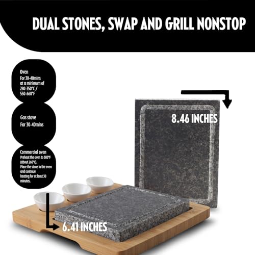 Hot Steak Stone Cooking Set (AR-88023)