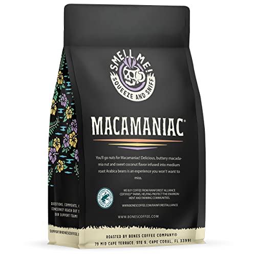 Macamaniac Macadamia and Coconut Flavored Coffee