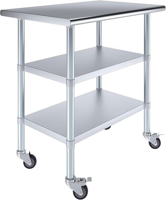 36x24 Heavy Duty Work Table (36" Long x 24" Deep)