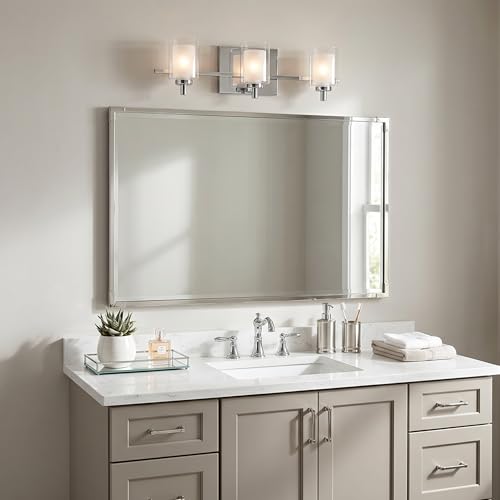 KLT8603CLED Kolt Modern Vanity Bath Lighting (3-Light / Polished Chrome)