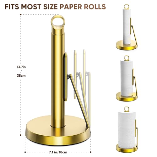 Heavy Duty Paper Towel Holder with Tension Arm