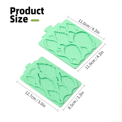 Silicone Leaf Molds (2 Pcs(leaf))