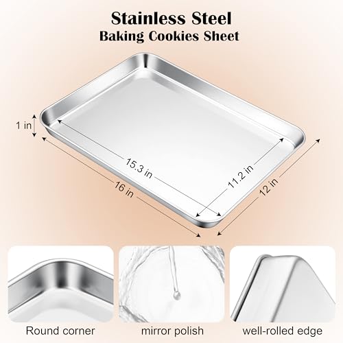 Stainless Steel Baking Sheet