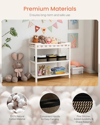 Small Woven Storage Basket for Organizing (Black & Brown / 12"L x 8"W x 4.5"H)