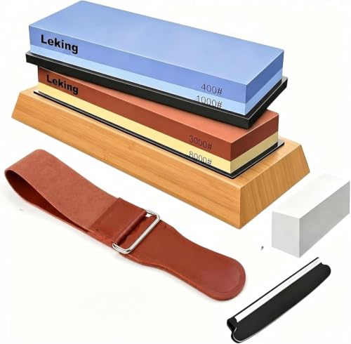 Knife Sharpening Stone Set (Multicolor)