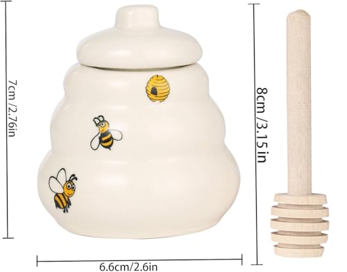12 Sets Ceramic Bee