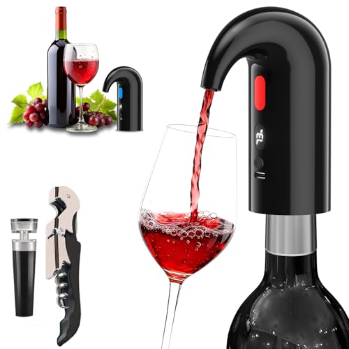 Electric Wine Aerator & Decanter Pump (Mini / Space Black)