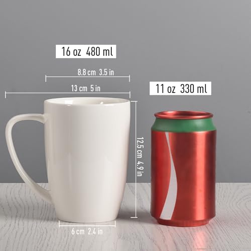 Porcelain Mug Set (White)