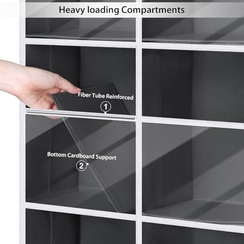 Hanging Door Organizer (Dark Grey)