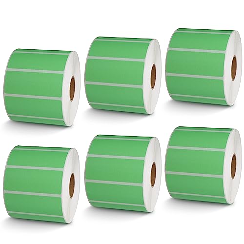 2.5" x 1" 64 mm x 25 mm (2.5 in x 1 in / Green)
