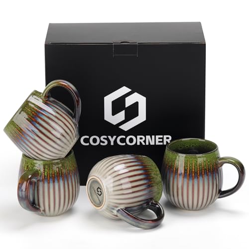 Ceramic Coffee Mugs Set (CoMug01-B×4 pcs)