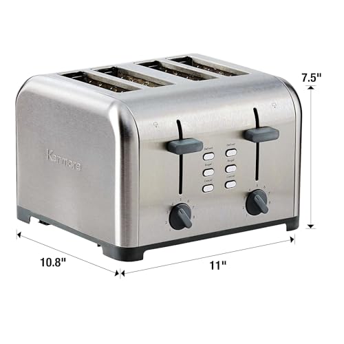 Kenmore Toaster 4 Slice (Silver)