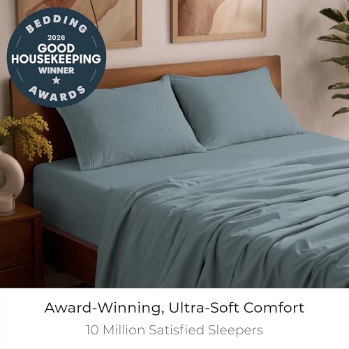 Iconic 4 Piece (1583 Spa Blue / Queen - EXTRA DEEP pocket)
