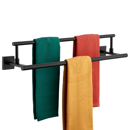 Bathroom Towel Bars 24 (Matte Black / 24-Inch)