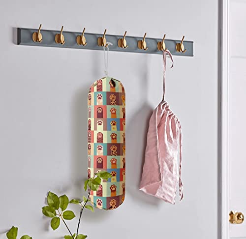 Cat Pattern Grocery Bags Holder Organizer For Shopping Bags (Cat 02)
