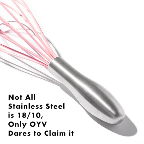 10 Inch Pink Silicone Whisk (10 inch pink)