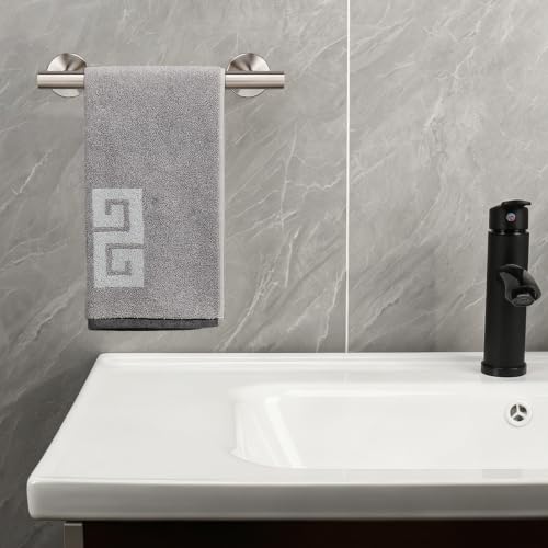 Bath Towel Bar (Brushed Nickel / 10 Inch)