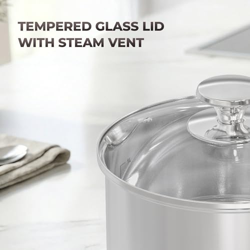 1.5 QT Sauce Pan with Lid & Pour Spouts