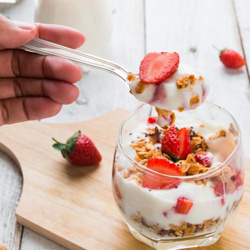 300 Count Clear Plastic Spoons Disposable
