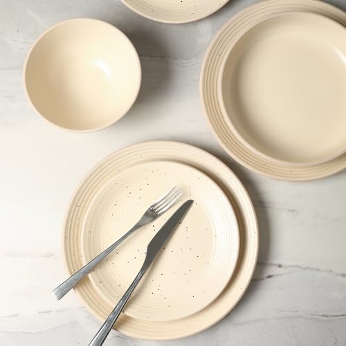 Lauren Modern Stoneware 32 (32-Piece Service for 8 / Beige)