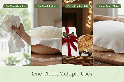Bread Towels for Proofing Cover (Natural Cotton)