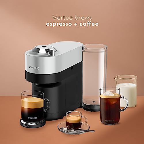Vertuo Pop+ Deluxe Coffee & Espresso Maker by De'Longhi (Machine Only / Silver)