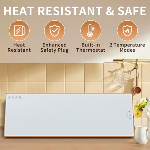 Electric Warming Tray (White / Extra Long 47.24"x11.81")