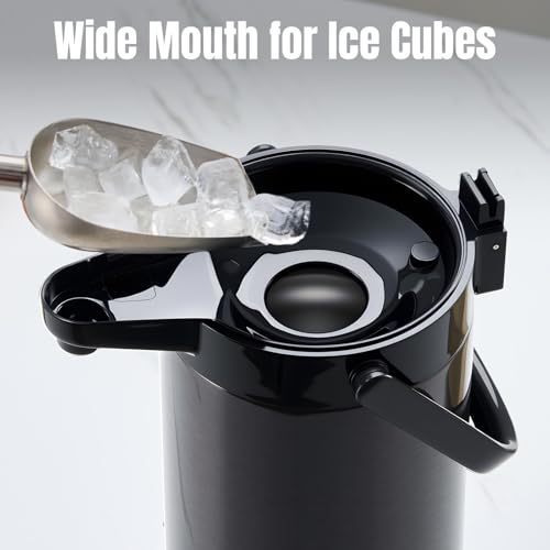 Coffee Dispenser with Pump (Black)