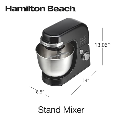 4 Quart Electric Stand Mixer With 7 Speeds (Black / 7 Speeds with Whisk & Splash Guard)
