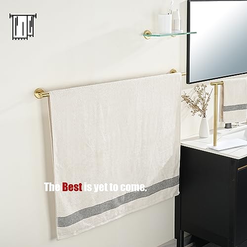 Bath Towel Bar Gold (Gold / 39 Inch)