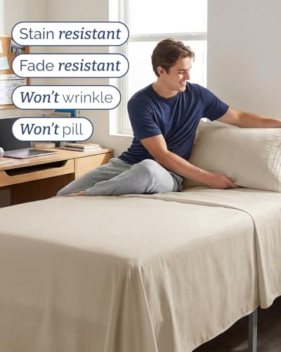 Twin XL 3 Piece Sheet Set (11 - Wheat / Twin XL)