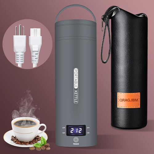 Portable Electric Kettle Travel (Grey)