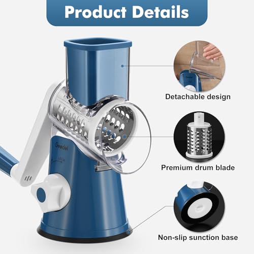 Rotary Cheese Grater Hand Crank