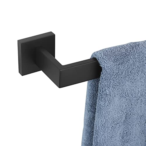 32 Inch Single Towel Bar (Matte Black / 32-Inch)