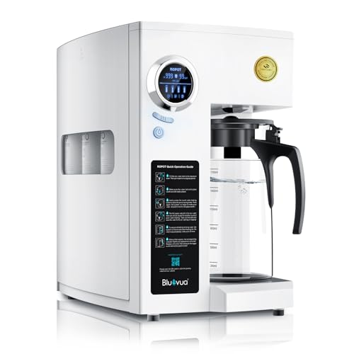RO100ROPOT Countertop Reverse Osmosis Water Filter System (ROPOT-UV, 6-Stage RO)