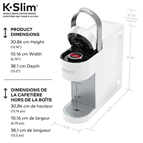 K Slim Single Serve K (White / Coffee Maker)