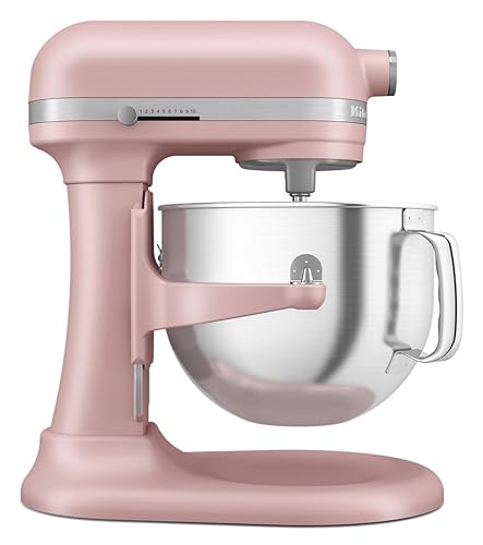 7 Quart Bowl Lift Stand Mixer with Accessories (Dried Rose)