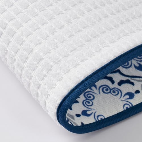 Dish Drying Mats 2 Pack (16''X18'' / Morrocan Tile)