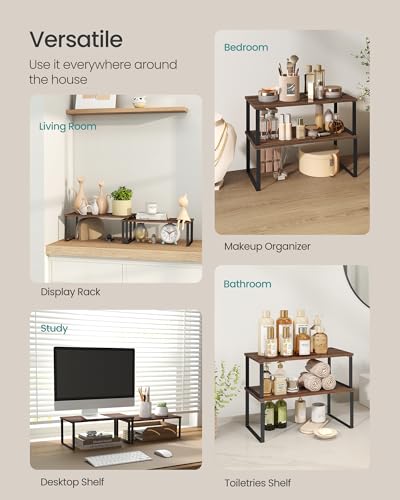 Cabinet Organizer Shelf (2 Count)