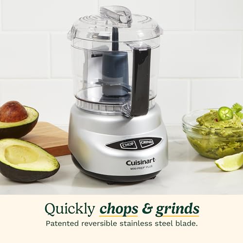 Mini Food Processor (Brushed Chrome / 3 Cup)