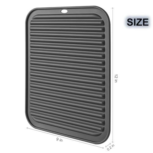 446℉ Heat Resistant BPA Free Silicone Trivets for Hot pots and Pans (2 Count)